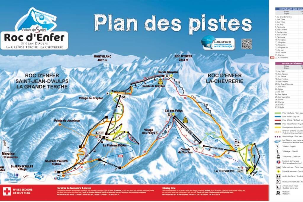 Le Pied Des Pistes A13, Joli Studio Tout Confort 4 Pers, Vue Vallee Imprenable, Draps Non Compris Saint-Jean-d'Aulps Ngoại thất bức ảnh